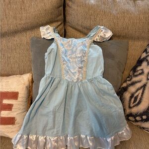 Cinderella inspired Light Blue Ruffled Dress
